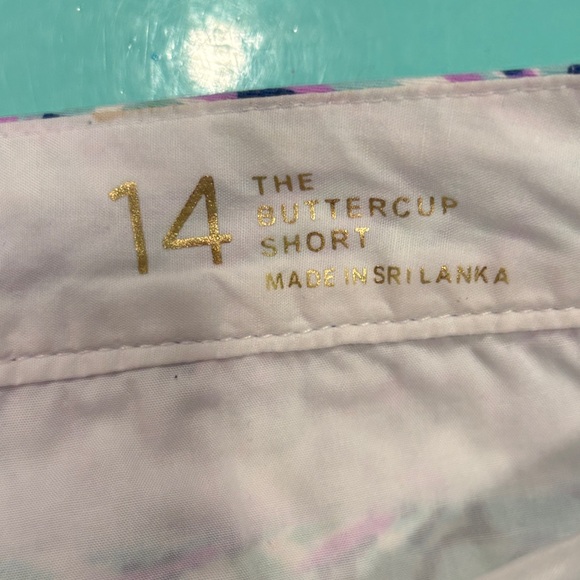 🐚 Lilly Pulitzer Pastel Seashell Oh Shelli Buttercup Shorts 🐚 - Picture 3 of 5